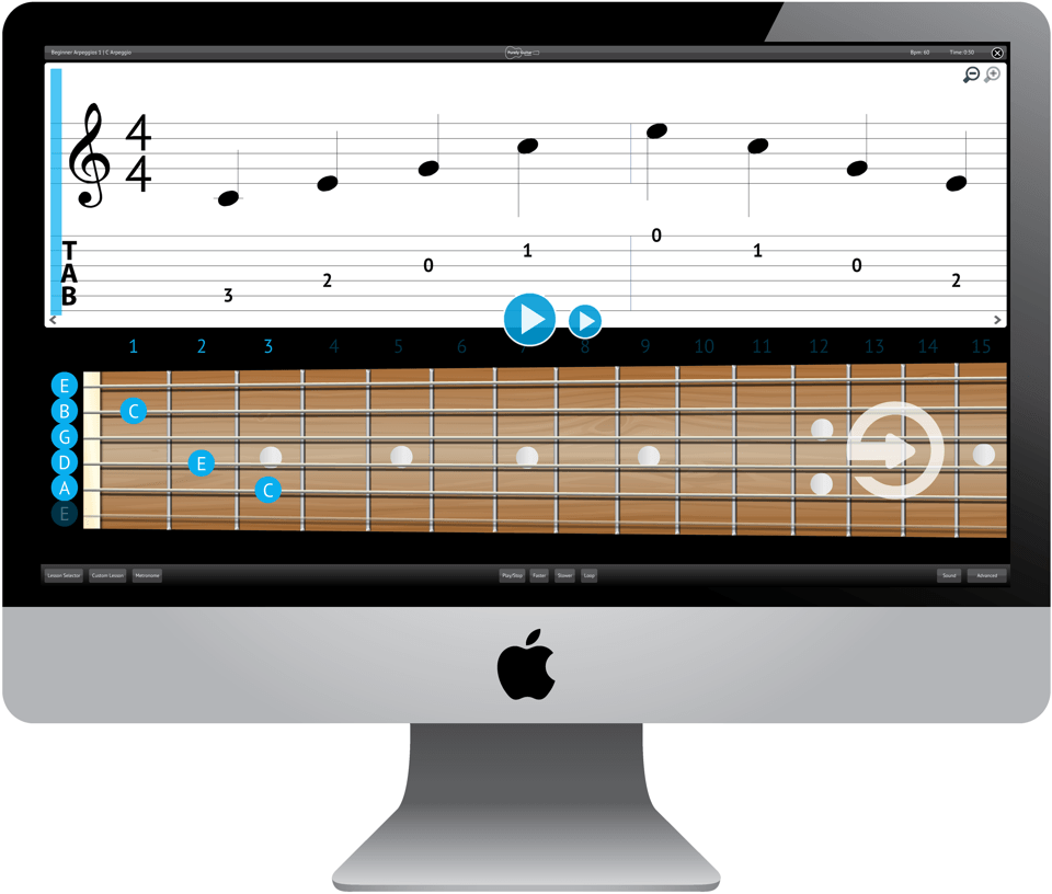 Purely Acoustic Guitar Software Application