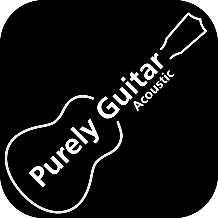 Purely Acoustic Guitar Logo